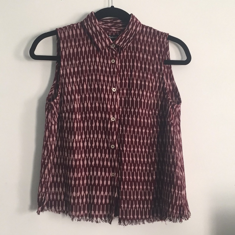 Moment shirt in ikat print